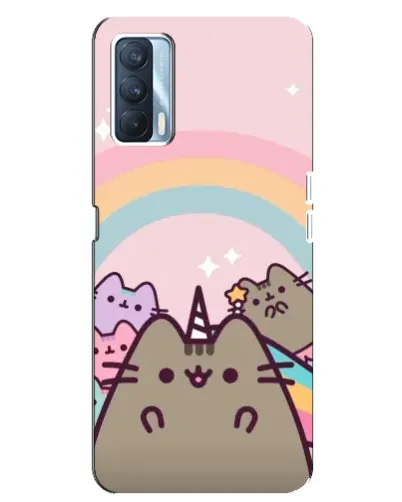 Чехол для OPPO A92s с картинкой «Единорог Pusheen»