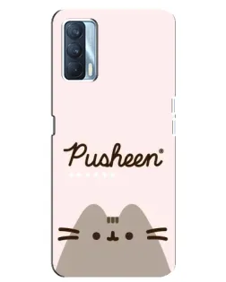 Чехол для OPPO A92s с картинкой «Pusheen логотип»