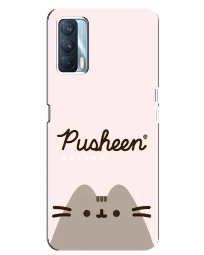 Чехол для OPPO A92s с картинкой «Pusheen логотип»