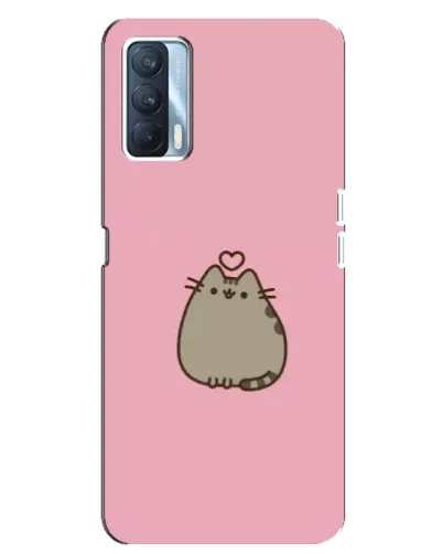 Чехол для OPPO A92s с картинкой «Pusheen сердце»