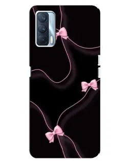Чехол для OPPO A92s с картинкой «Розовые ленты»