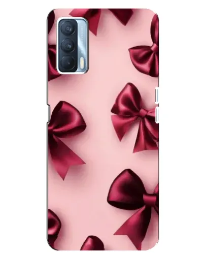 Чехол для OPPO A92s с картинкой «Бордовый атлас»