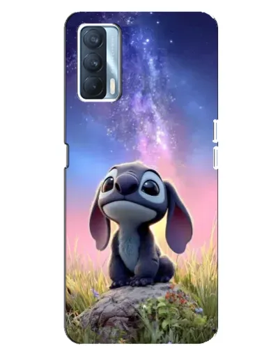 Чехол для OPPO A92s с картинкой «Стич на рассвете»