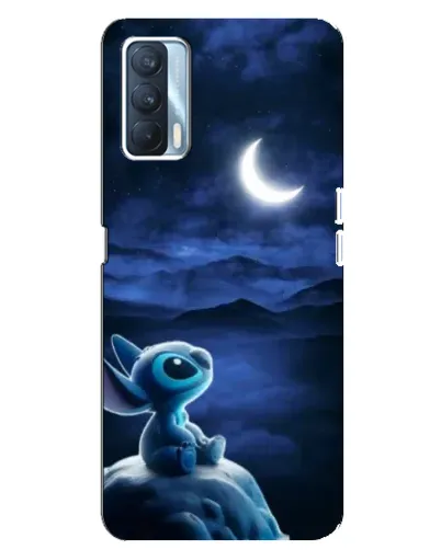 Чехол для OPPO A92s с картинкой «Лунная ночь Стича»