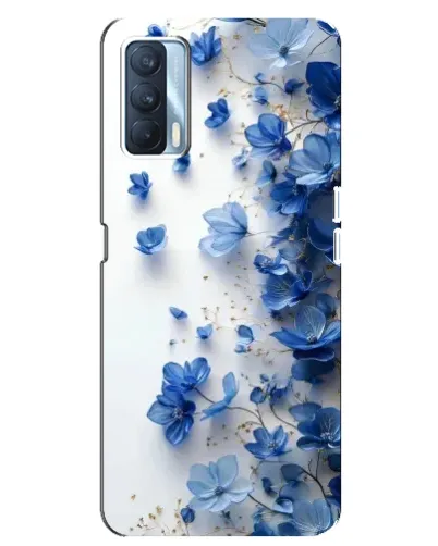 Чохол для OPPO A92s з картинкою «Блакитний квітковий каскад» Чохол для OPPO A92s з картинкою «Блакитний квітковий каскад»