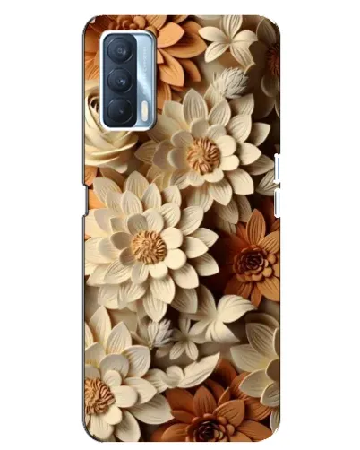 Чохол для OPPO A92s з картинкою «Бежевий флористичний декор» Чохол для OPPO A92s з картинкою «Бежевий флористичний декор»