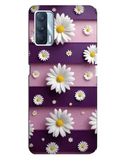 Чохол для OPPO A92s з картинкою «Ромашки на фіолетовому» Чохол для OPPO A92s з картинкою «Ромашки на фіолетовому»