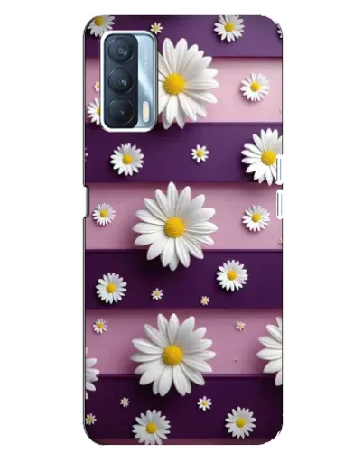 Чохол для OPPO A92s з картинкою «Ромашки на фіолетовому» Чохол для OPPO A92s з картинкою «Ромашки на фіолетовому»
