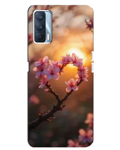 Чохол для OPPO A92s з картинкою «Рожевий цвіт сердечко на тлі заходу» Чохол для OPPO A92s з картинкою «Рожевий цвіт сердечко на тлі заходу»