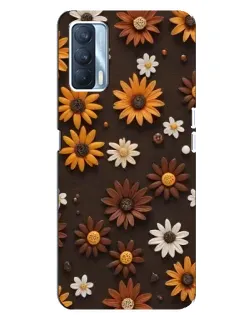 Чохол для OPPO A92s з картинкою «Візерунок з маленьких соняшників» Чохол для OPPO A92s з картинкою «Візерунок з маленьких соняшників»