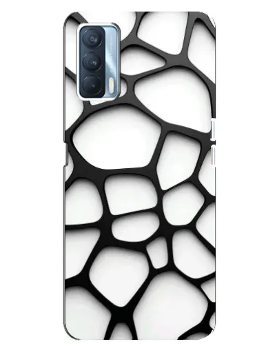 Чехол для OPPO A92s с картинкой «Белая объемная сетка» Чехол для OPPO A92s с картинкой «Белая объемная сетка»