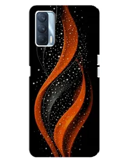Чохол для OPPO A92s з картинкою «Вогняна зоряна хвиля»