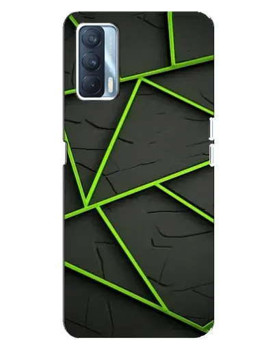 Чехол для OPPO A92s с картинкой «Зеленые геометрические линии» Чехол для OPPO A92s с картинкой «Зеленые геометрические линии»