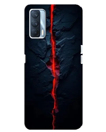 Чехол для OPPO A92s с картинкой «Kрасная лавовая трещина» Чехол для OPPO A92s с картинкой «Kрасная лавовая трещина»