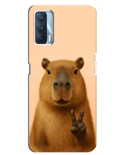 Чохол для OPPO A92s з картинкою «Капібара вікторія»