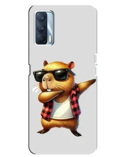 Чохол для OPPO A92s з картинкою «Капібара репер даб»