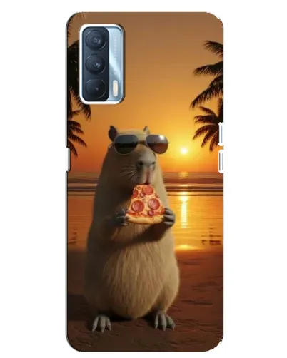 Чохол для OPPO A92s з картинкою «Капібара з піцою» Чохол для OPPO A92s з картинкою «Капібара з піцою»