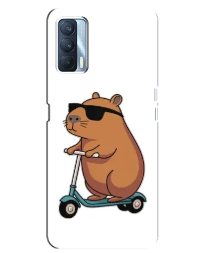 Чохол для OPPO A92s з картинкою «Капібара на самокаті» Чохол для OPPO A92s з картинкою «Капібара на самокаті»