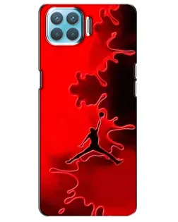 Чохол для OPPO A93 з картинкою «Jordan Red Smoke»