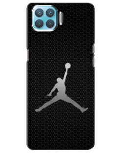 Чохол для OPPO A93 з картинкою «Jordan Dark Carbon»