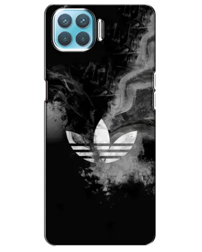Чохол для OPPO A93 з картинкою «Абстрактний дим Adidas»