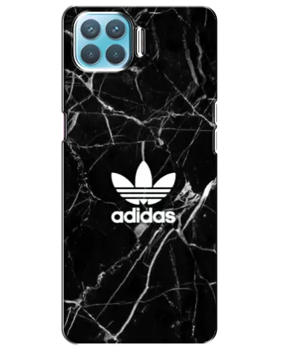 Чохол для OPPO A93 з картинкою «Білий мармур Adidas»