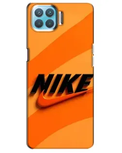 Чохол для OPPO A93 з картинкою «Помаранчевий драйв Nike»