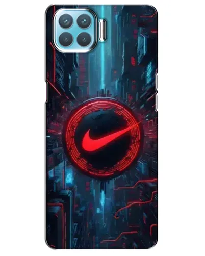Чохол для OPPO A93 з картинкою «Техногенний стиль Nike»