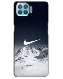 Чохол для OPPO A93 з картинкою «Nike — зимові гори»