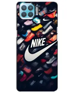 Чохол для OPPO A93 з картинкою «Колекція кросівок Nike»