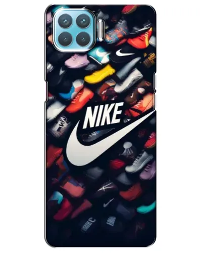 Чохол для OPPO A93 з картинкою «Колекція кросівок Nike»
