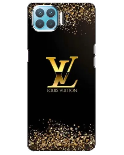 Чохол для OPPO A93 з картинкою «LV — золоті іскри»