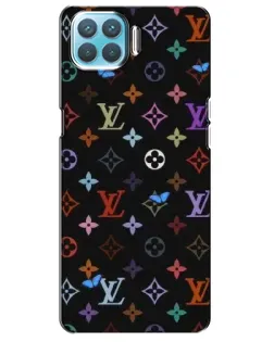 Чохол для OPPO A93 з картинкою «Кольорова монограма LV»