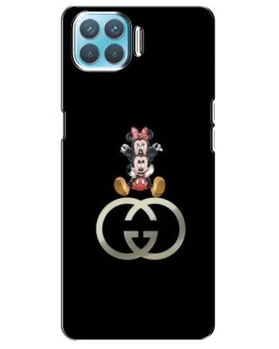 Чохол для OPPO A93 з картинкою «Мінні Маус на лого»
