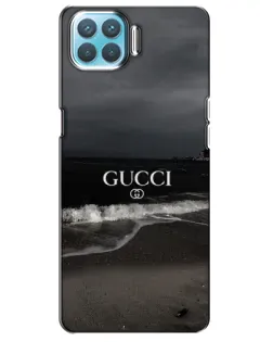 Чохол для OPPO A93 з картинкою «Gucci — морський прибій»