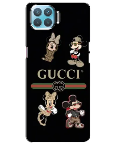 Чехол для OPPO A93 с картинкой «Gucci — герои Disney и монограмма» Чехол для OPPO A93 с картинкой «Gucci — герои Disney и монограмма»