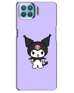 Чехол для OPPO A93 с картинкой «Kuromi — нежный фиолетовый»