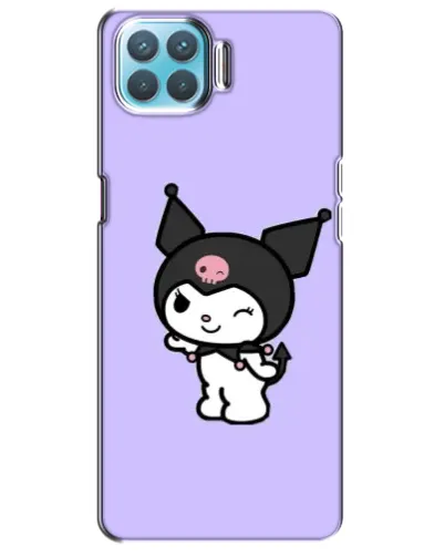 Чехол для OPPO A93 с картинкой «Классическая Kuromi» Чехол для OPPO A93 с картинкой «Классическая Kuromi»