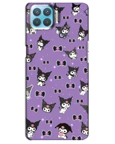 Чехол для OPPO A93 с картинкой «Kuromi — паттерн» Чехол для OPPO A93 с картинкой «Kuromi — паттерн»