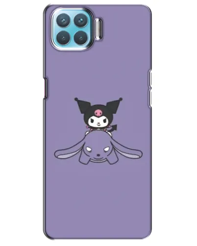 Чехол для OPPO A93 с картинкой «Kuromi на лиловом фоне» Чехол для OPPO A93 с картинкой «Kuromi на лиловом фоне»