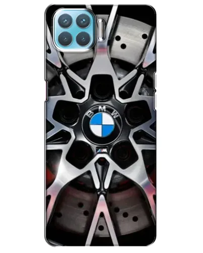 Чехол для OPPO A93 с картинкой «BMW — деталь диска»