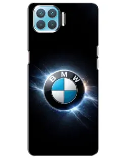 Чехол для OPPO A93 с картинкой «BMW — неоновое сияние» Чехол для OPPO A93 с картинкой «BMW — неоновое сияние»