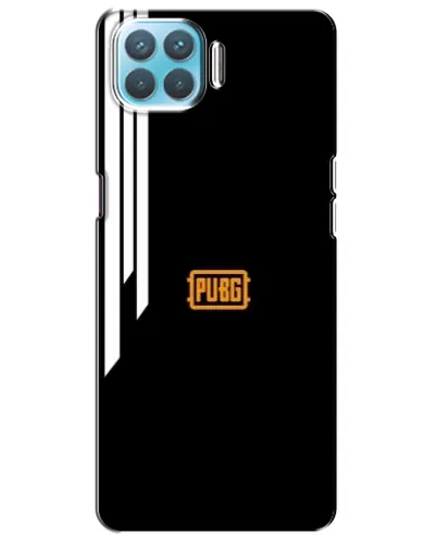Чехол для OPPO A93 с картинкой «PUBG — вертикальные линии»