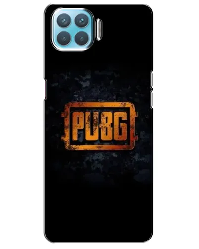 Чехол для OPPO A93 с картинкой «PUBG — золотой логотип»