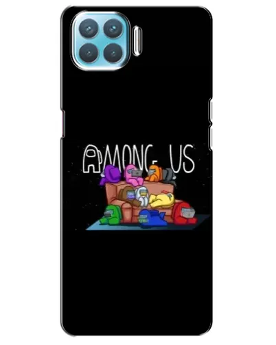 Чехол для OPPO A93 с картинкой «Логотип Among Us» Чехол для OPPO A93 с картинкой «Логотип Among Us»