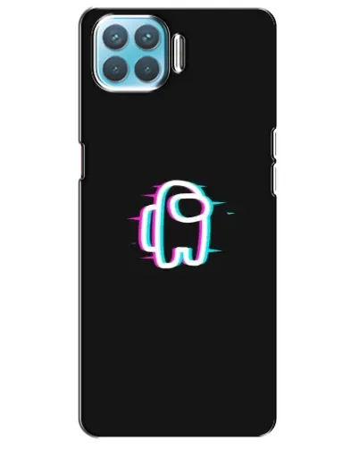 Чехол для OPPO A93 с картинкой «Among Us неон» Чехол для OPPO A93 с картинкой «Among Us неон»
