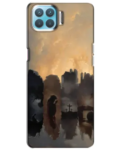 Чехол для OPPO A93 с картинкой «Дорога к вере» Чехол для OPPO A93 с картинкой «Дорога к вере»