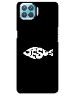 Чехол для OPPO A93 с картинкой «Рыба Jesus» Чехол для OPPO A93 с картинкой «Рыба Jesus»