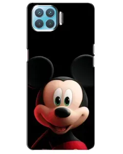 Чехол для OPPO A93 с картинкой «Улыбающийся Микки Маус»