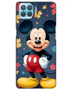 Чехол для OPPO A93 с картинкой «Осенний Mickey Mouse»